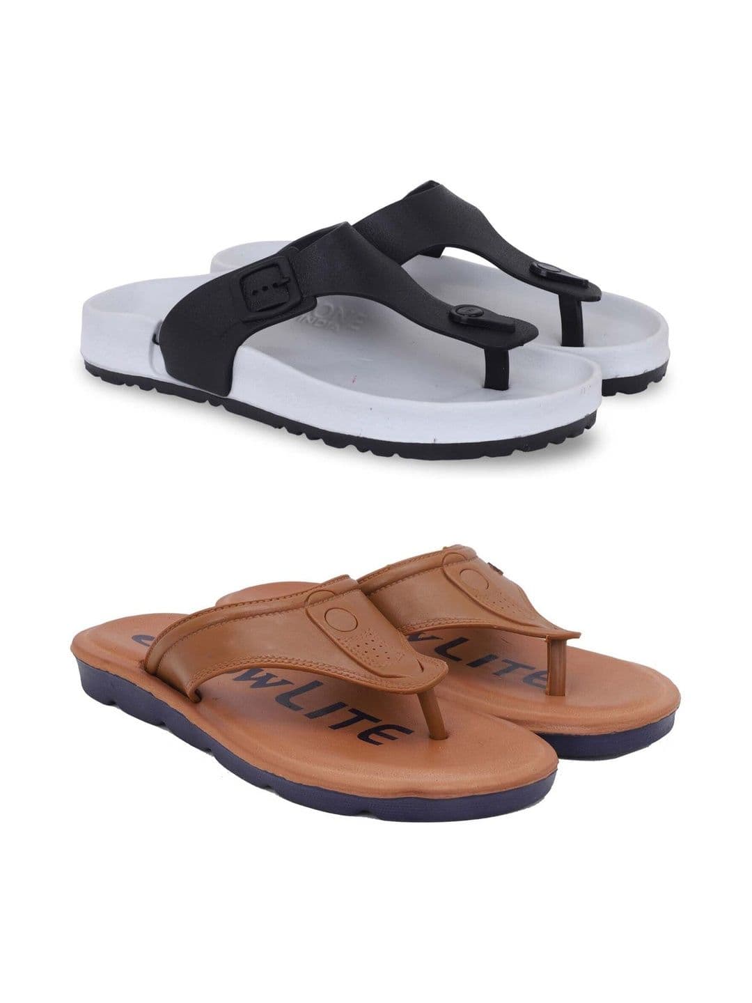 KAPYANSH Men Set Of 2 Thong Flip-Flops - view 1