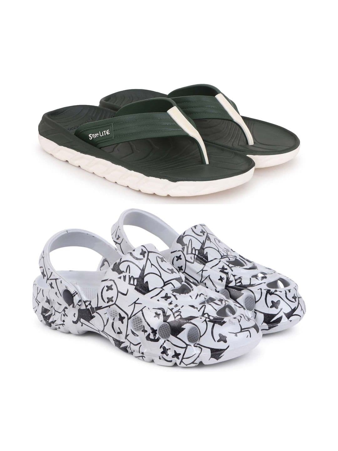 Pampy Angel Men Set Of 2 Thong Flip-Flops - view 1