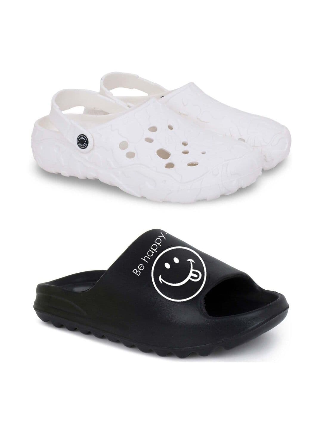 Pampy Angel Men Set Of 2 Printed Sliders - view 1