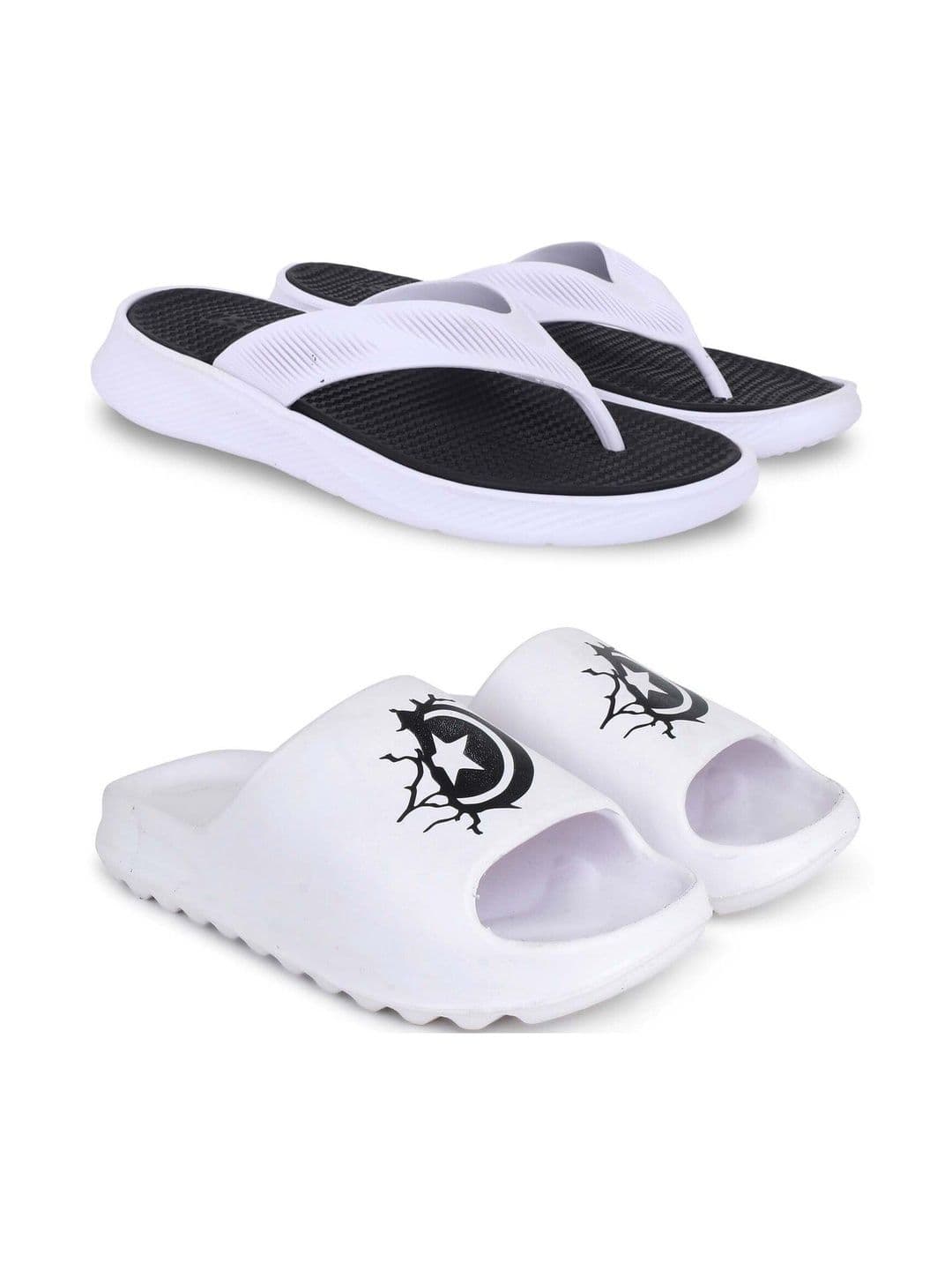Pampy Angel Men Set Of 2 Printed Slip-On - view 1