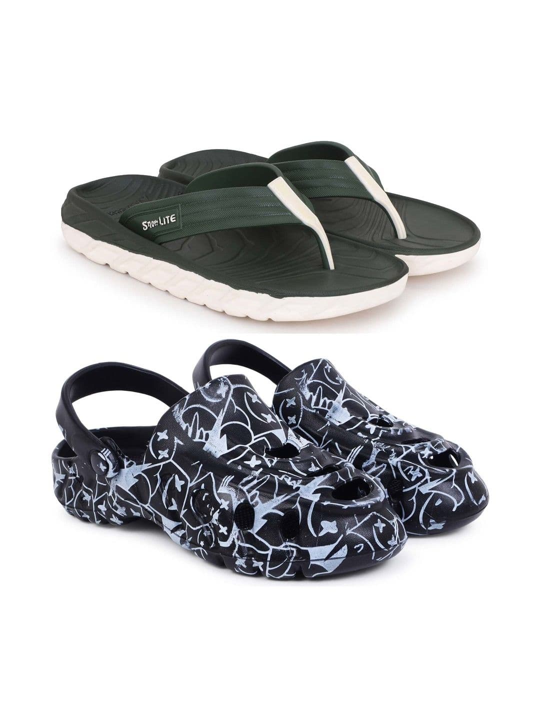 Pampy Angel Men Set Of 2 Thong Flip-Flops - view 1