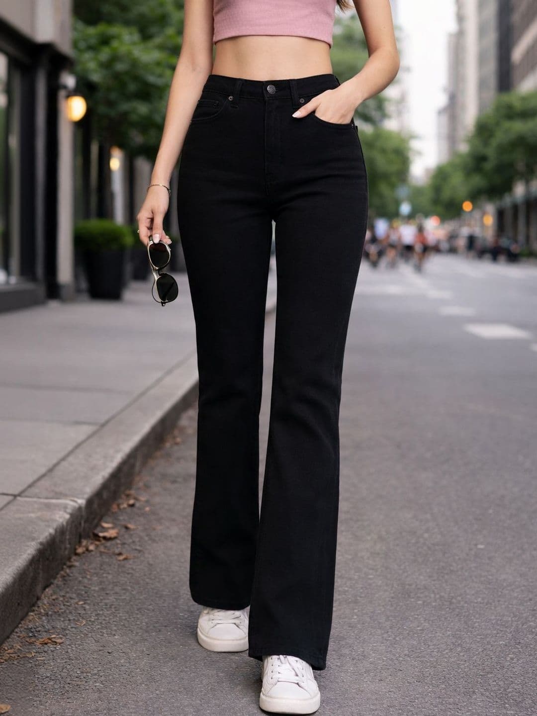 KASHIANXSTYLE Women Bootilicious Bootcut High-Rise Stretchable Jeans - view 1