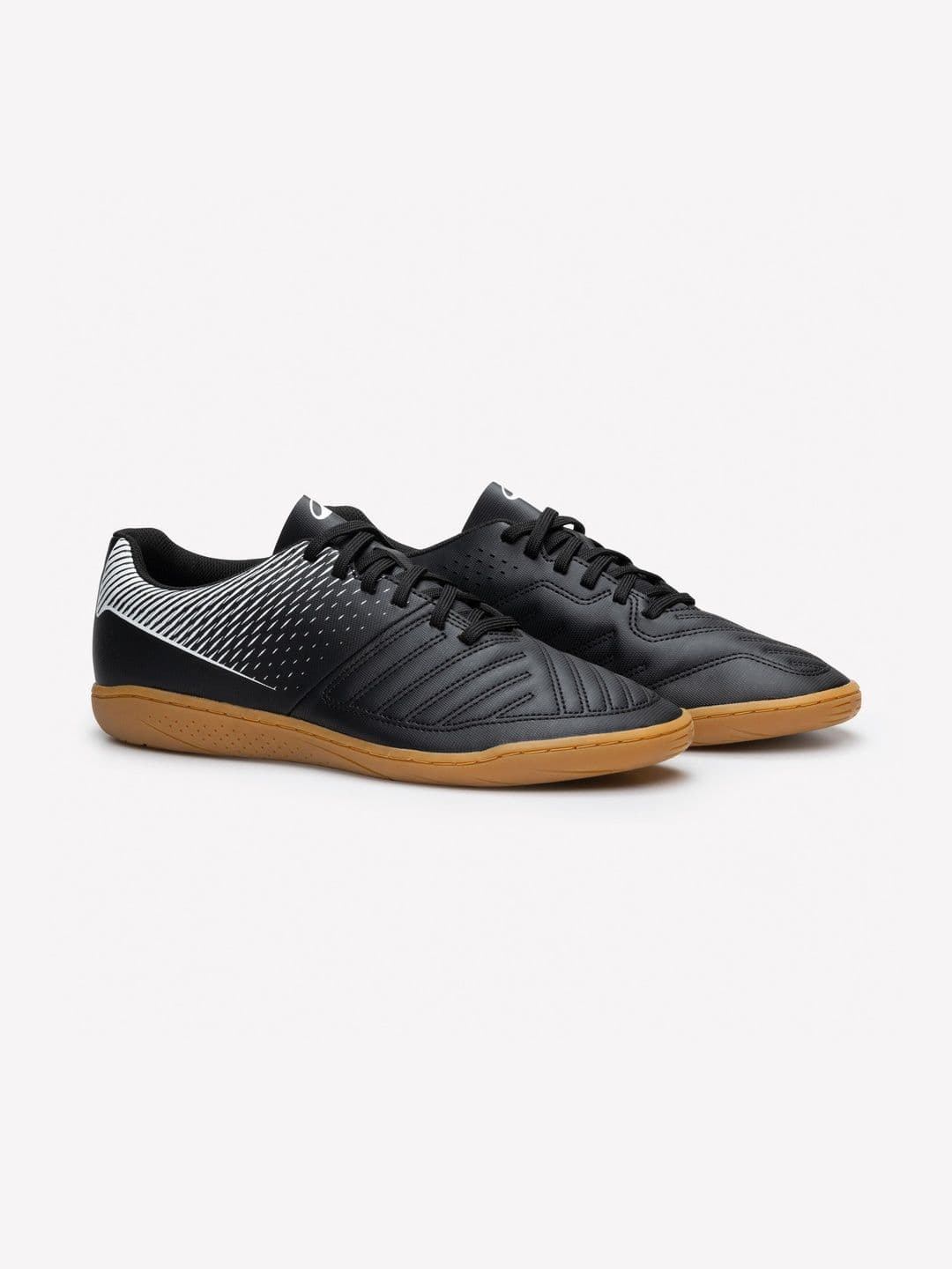 Decathlon Kipsta - Adults Black and Brown Robustness Futsal Trainers Shoes - view 1