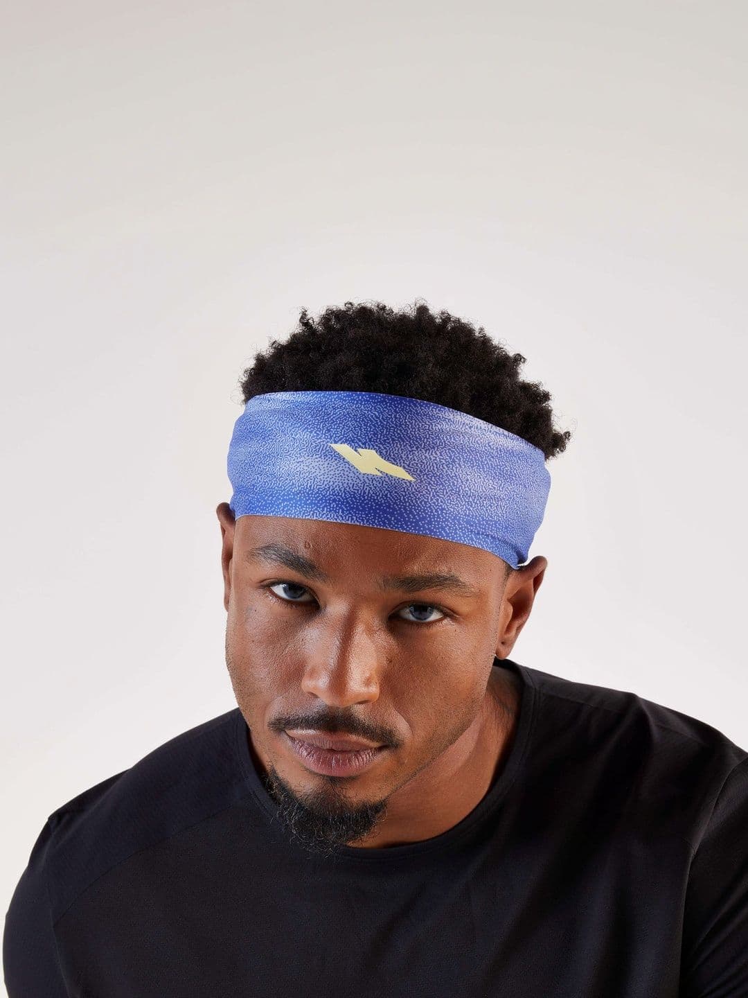 Decathlon Kiprun - Adults Blue v2 Moisture Managing Running Headband - view 1
