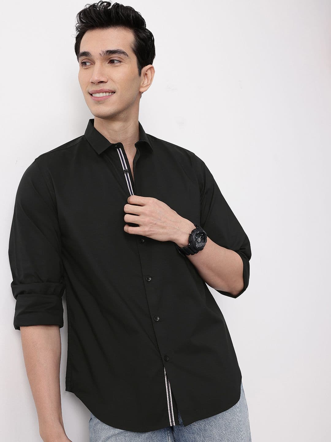 Mast & Harbour Pure Cotton Casual Shirt - view 1