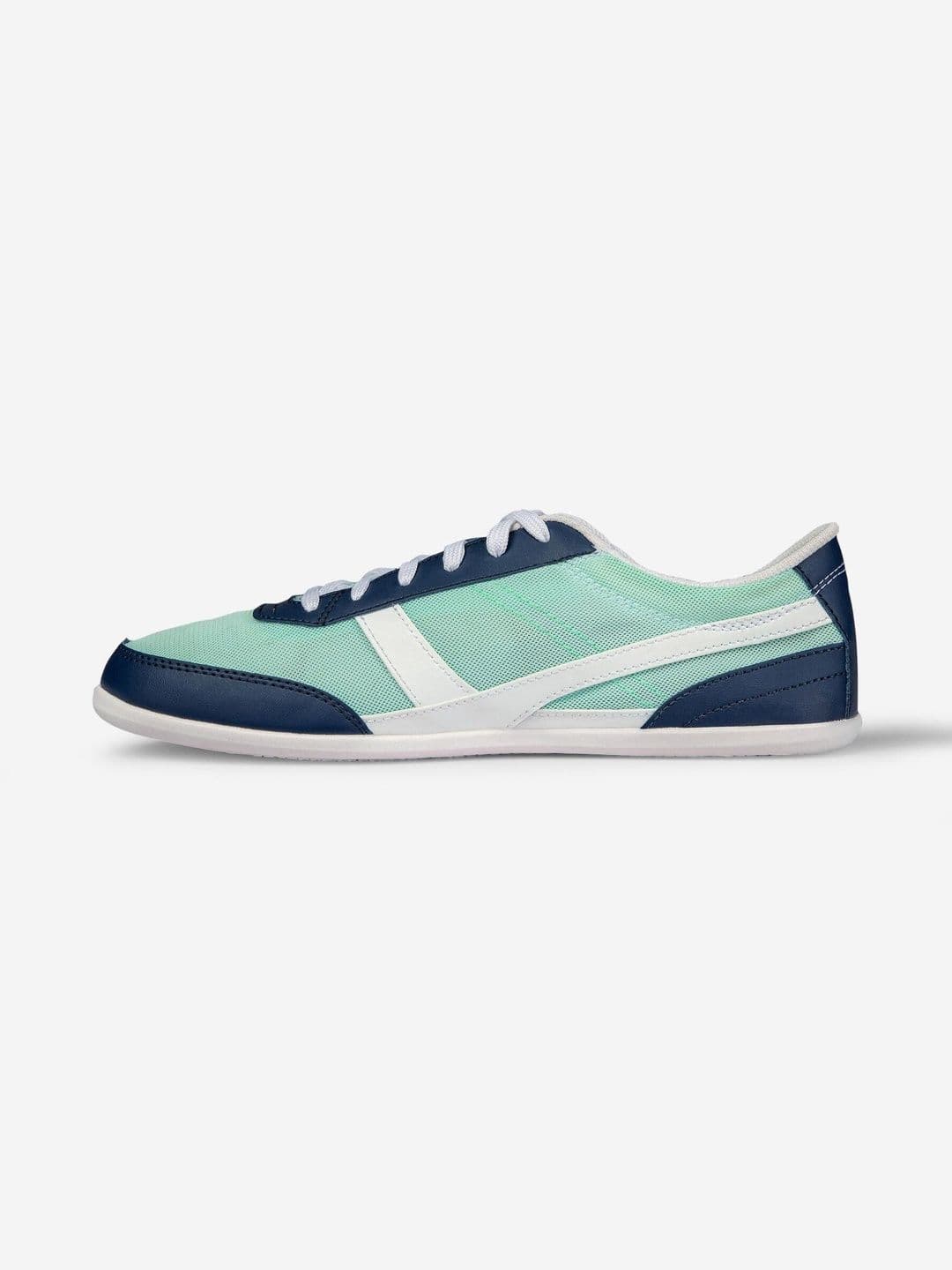 Decathlon Newfeel - Unisex Green and Navy Blue Foot Motion Walking Shoes - view 1