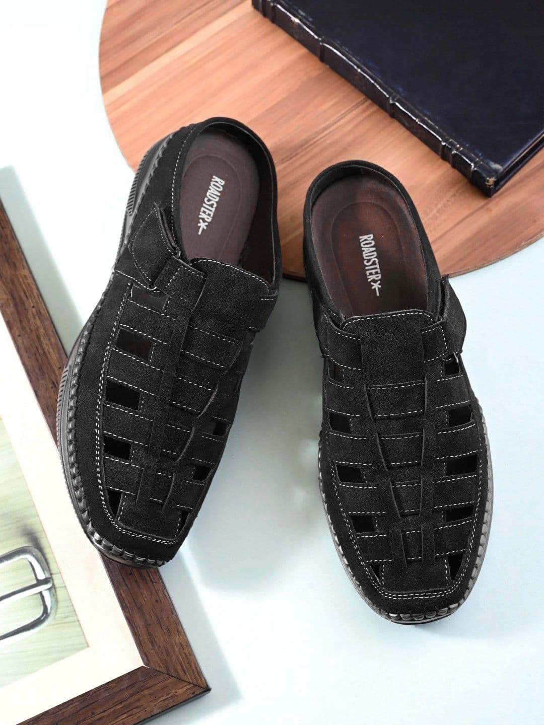 The Roadster Lifestyle Co Men Velcro Comfort Sandals - view 1