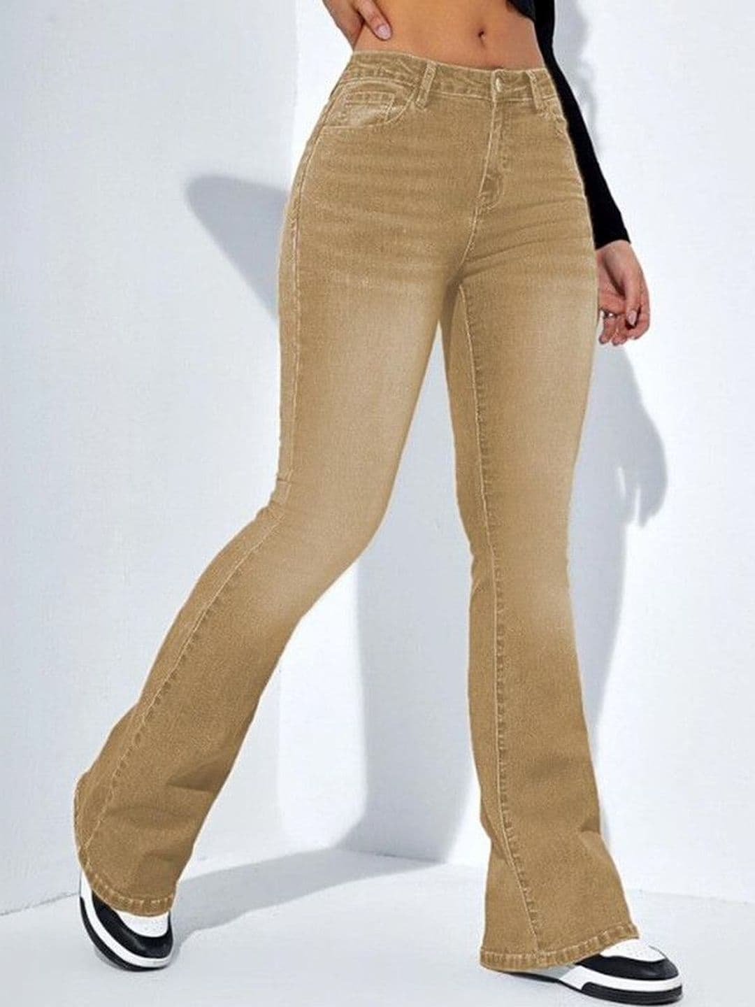Ben Martin Women Hottie Bootcut High-Rise Light Fade Stretchable Jeans - view 1