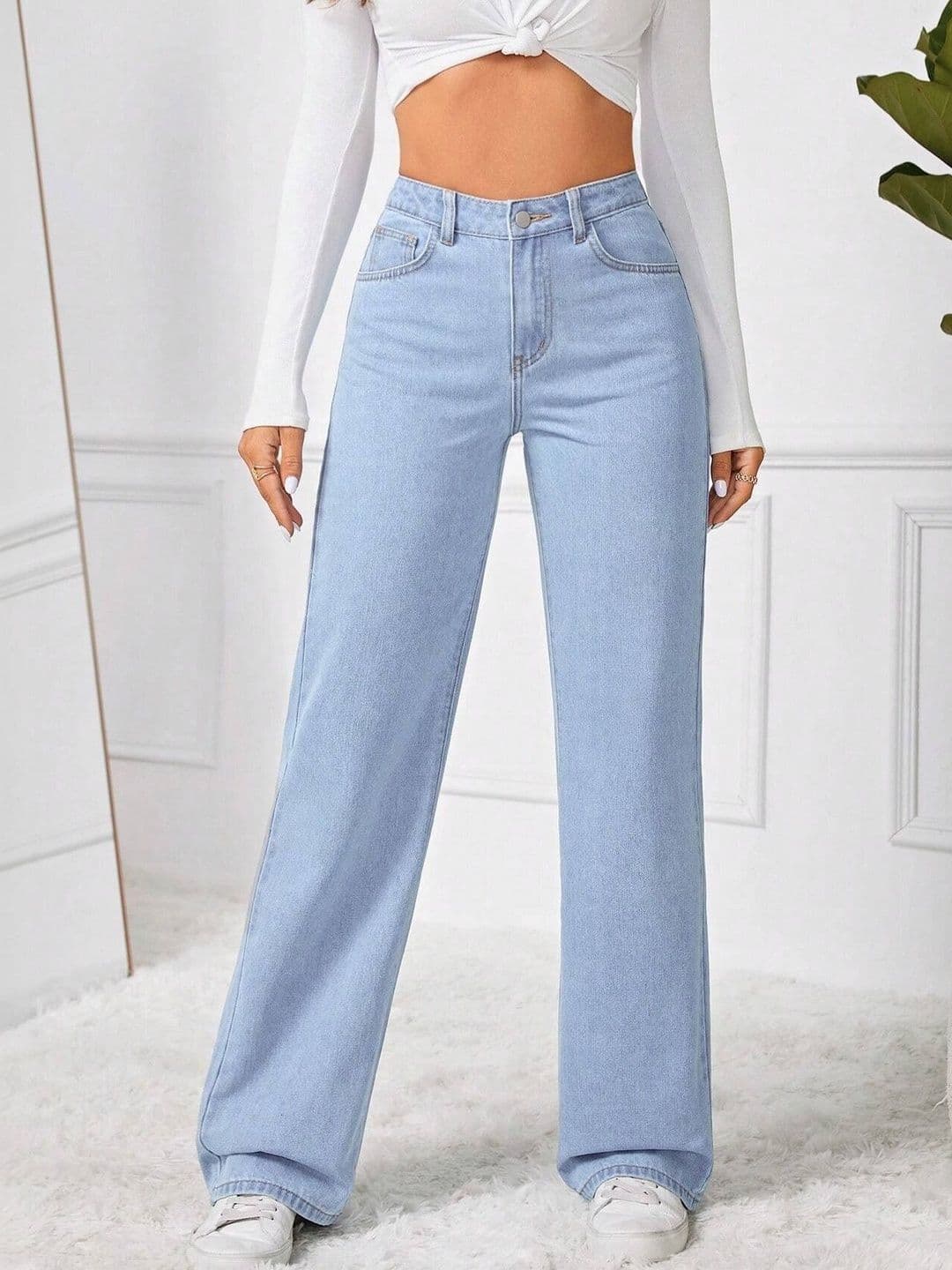 Chemistry Women Comfort Wide Leg High-Rise Jeans - view 1