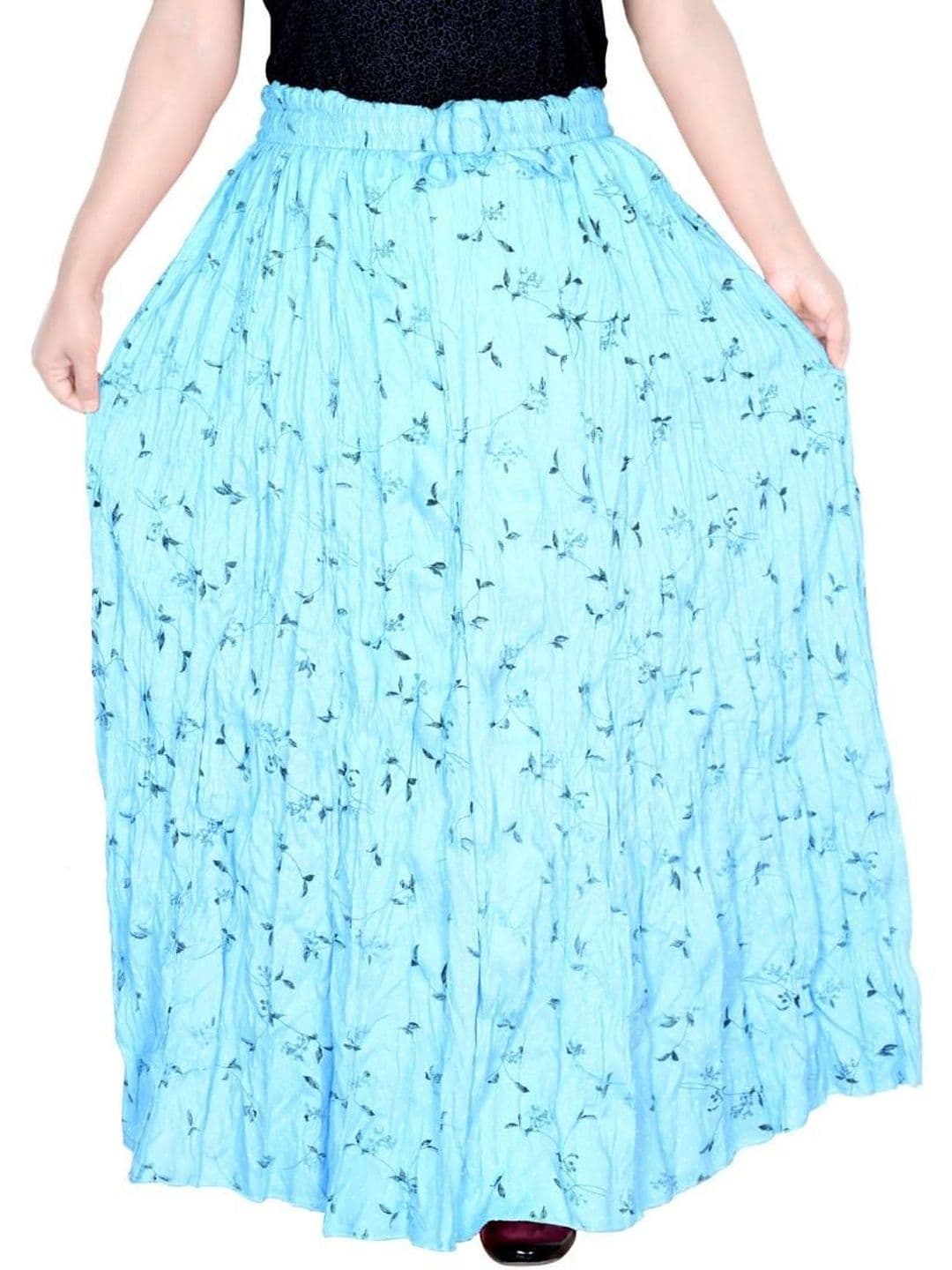 Sttoffa Women Floral Maxi Flared Skirt - view 1
