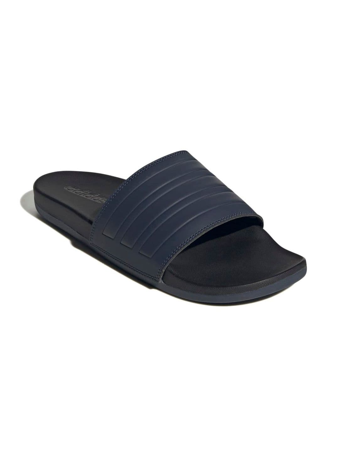 ADIDAS ADILETTE COMFORT Striped Flip-Flops - view 1