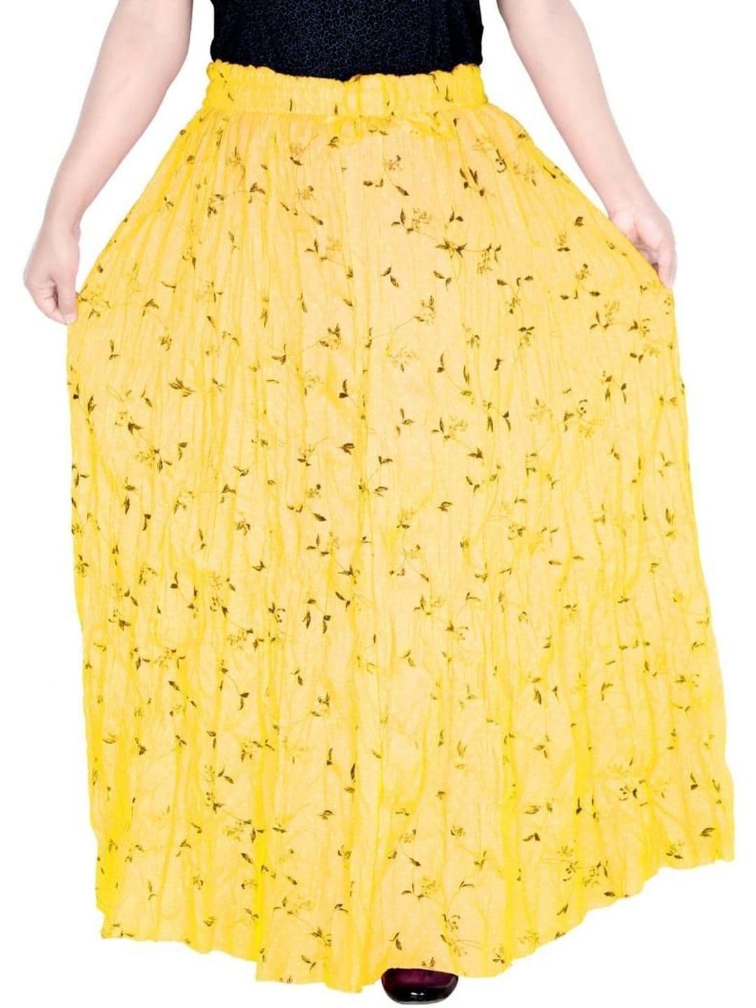 Sttoffa Women Floral Maxi Flared Skirt - view 1