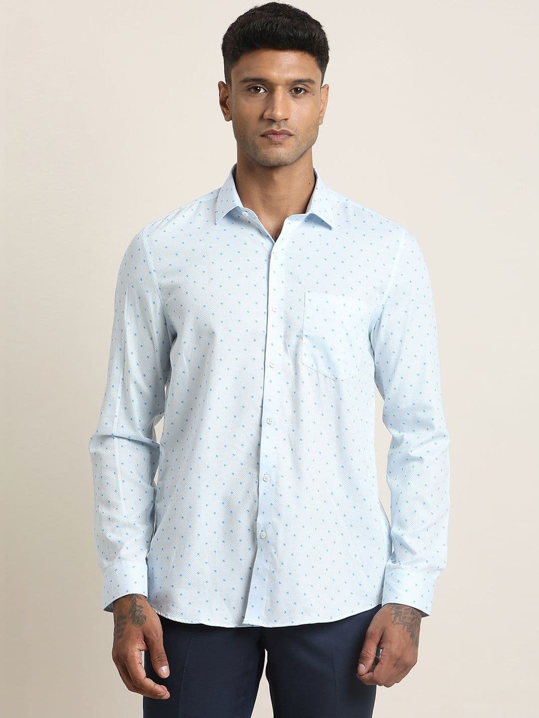 Turtle Men Standard Slim Fit Printed Casual Shirt - view 1