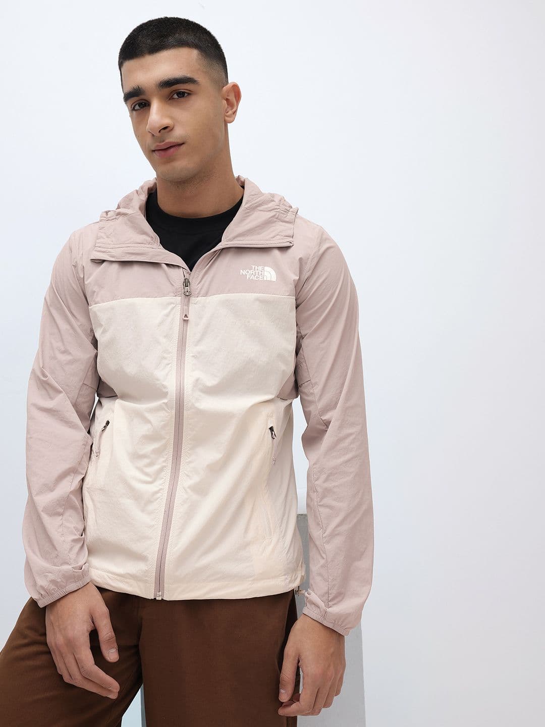 The North Face Colourblocked Hooded WindWall & UPF Sporty Jacket - view 1