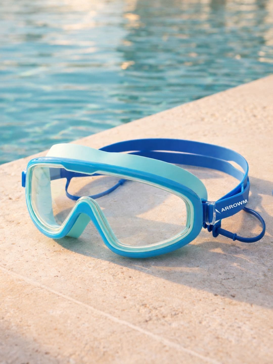 ARROWMAX Silicone Wide Lens Mirror Swimming Goggles - view 1