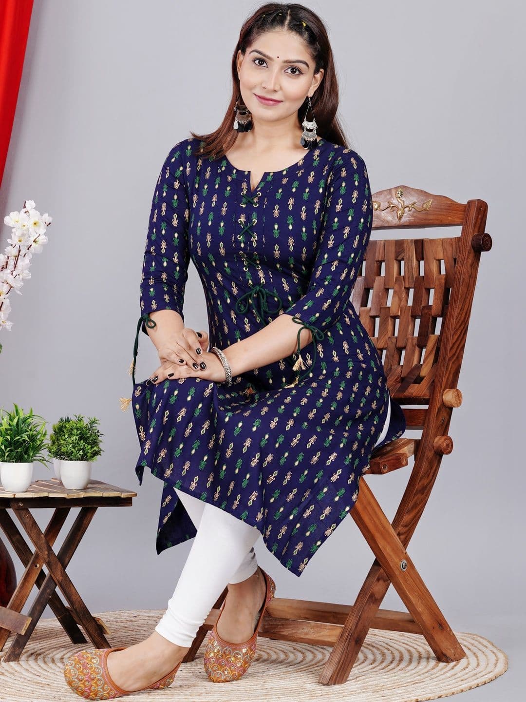 Sinyaar Women Ethnic Motifs Printed Kurta - view 1