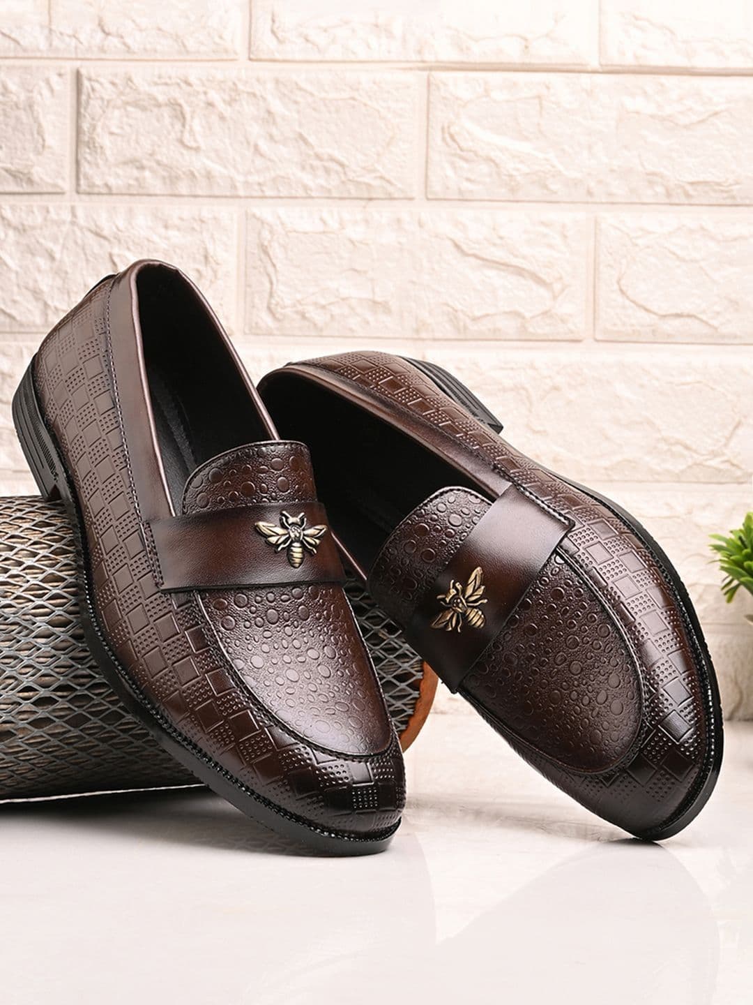 HERE&NOW Men Formal Loafers Shoes - view 1