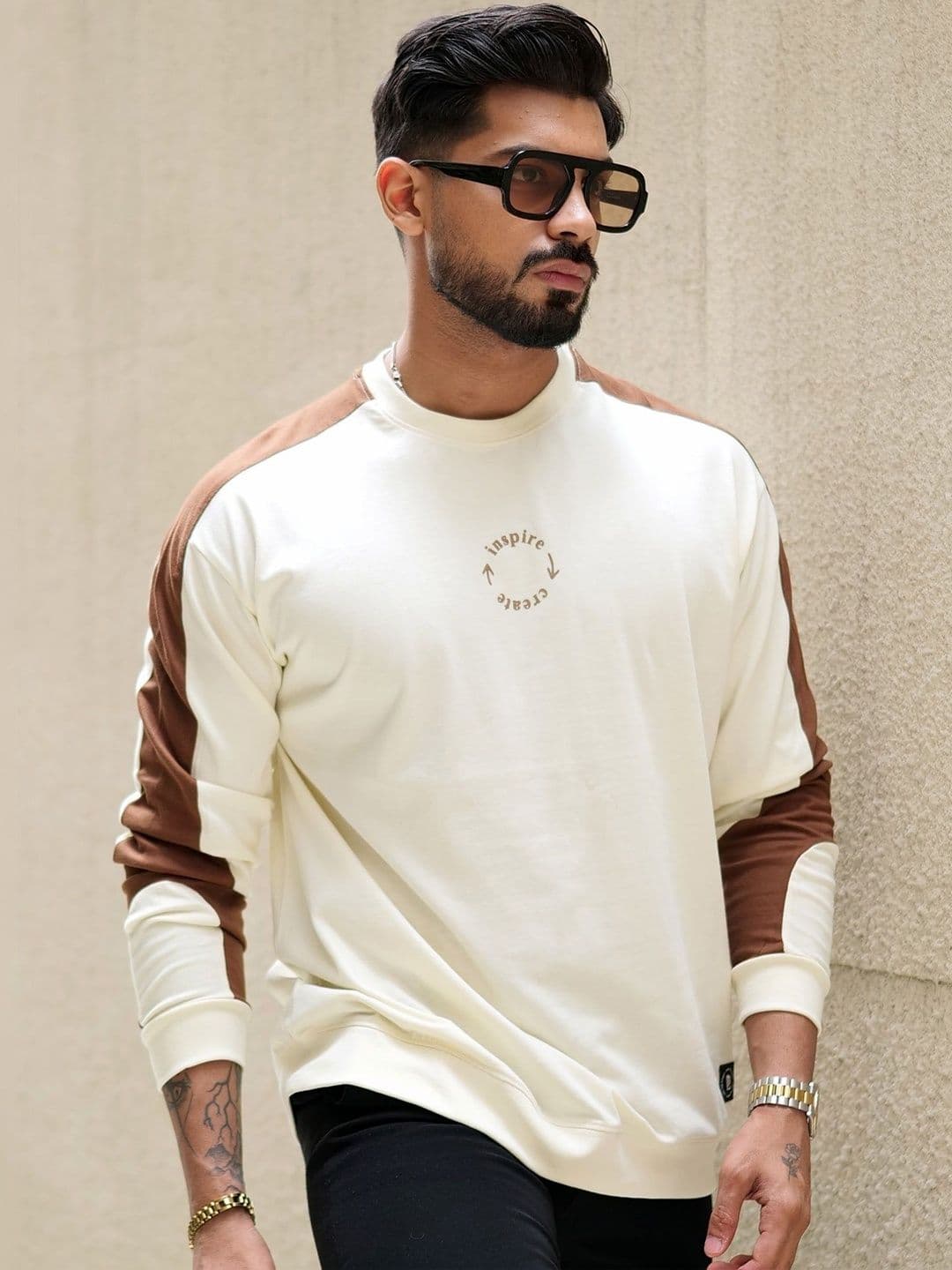 Maniac Men Colourblocked T-shirt - view 1