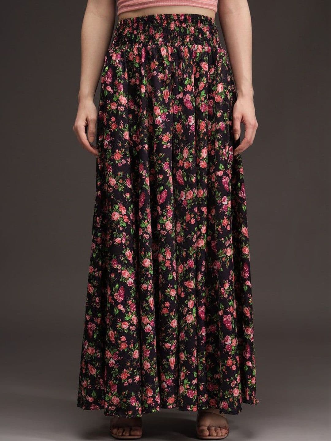 DRESQUE STORE Women Floral Printed Ethnic Palazzos - view 1