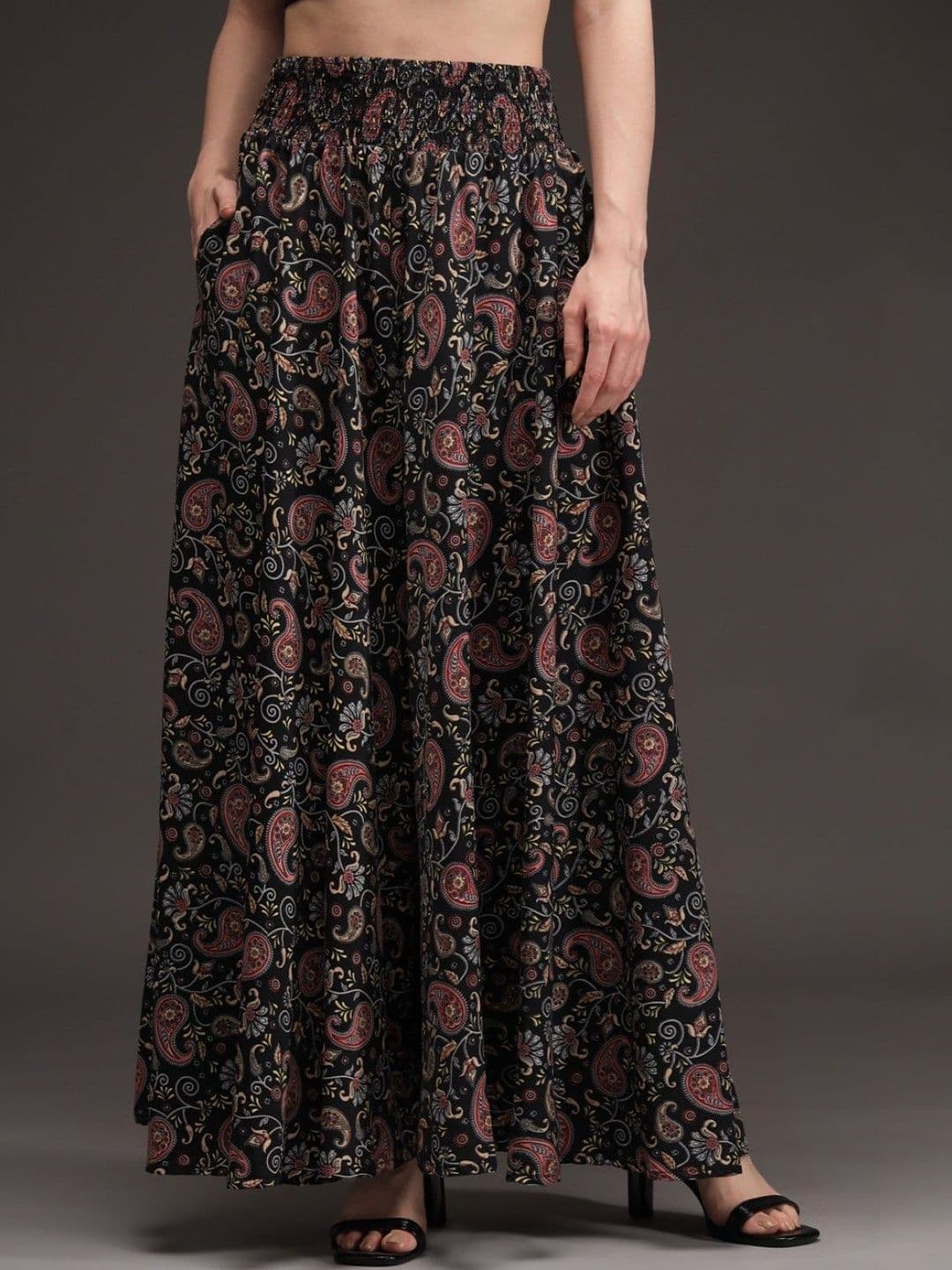 DRESQUE STORE Women Ethnic Motifs Printed Ethnic Palazzos - view 1