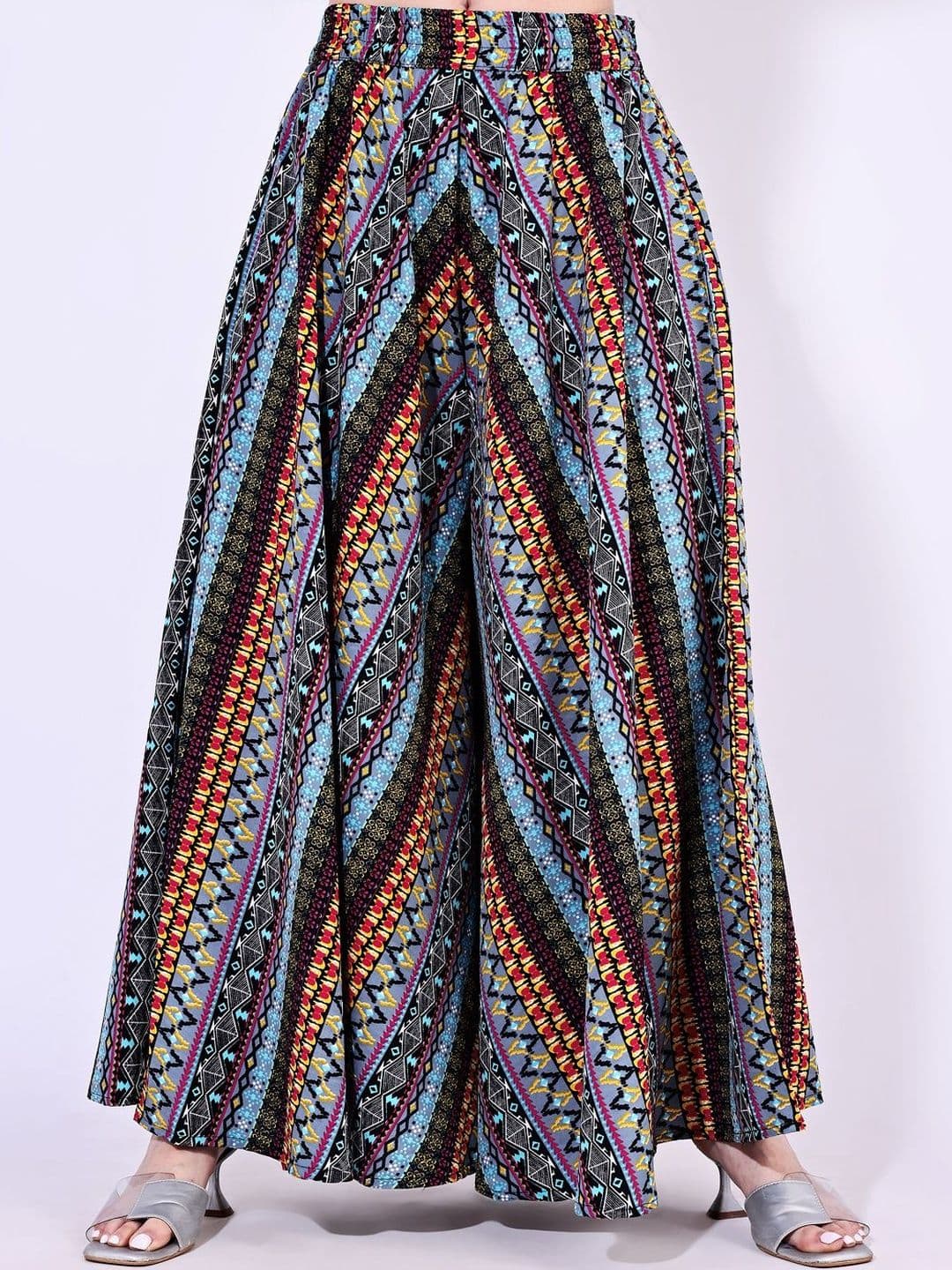 DRESQUE STORE Women Ethnic Motifs Printed Ethnic Palazzos - view 1