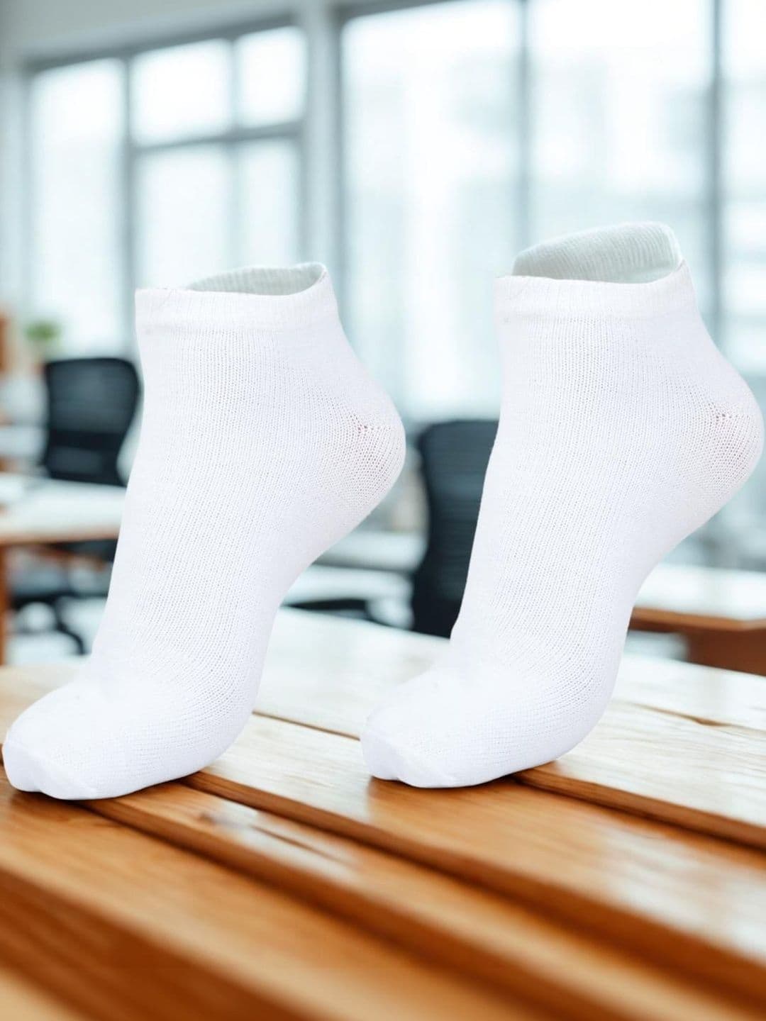 MJE Men Pack of 2 Cotton Blend Ankle Length Socks - view 1