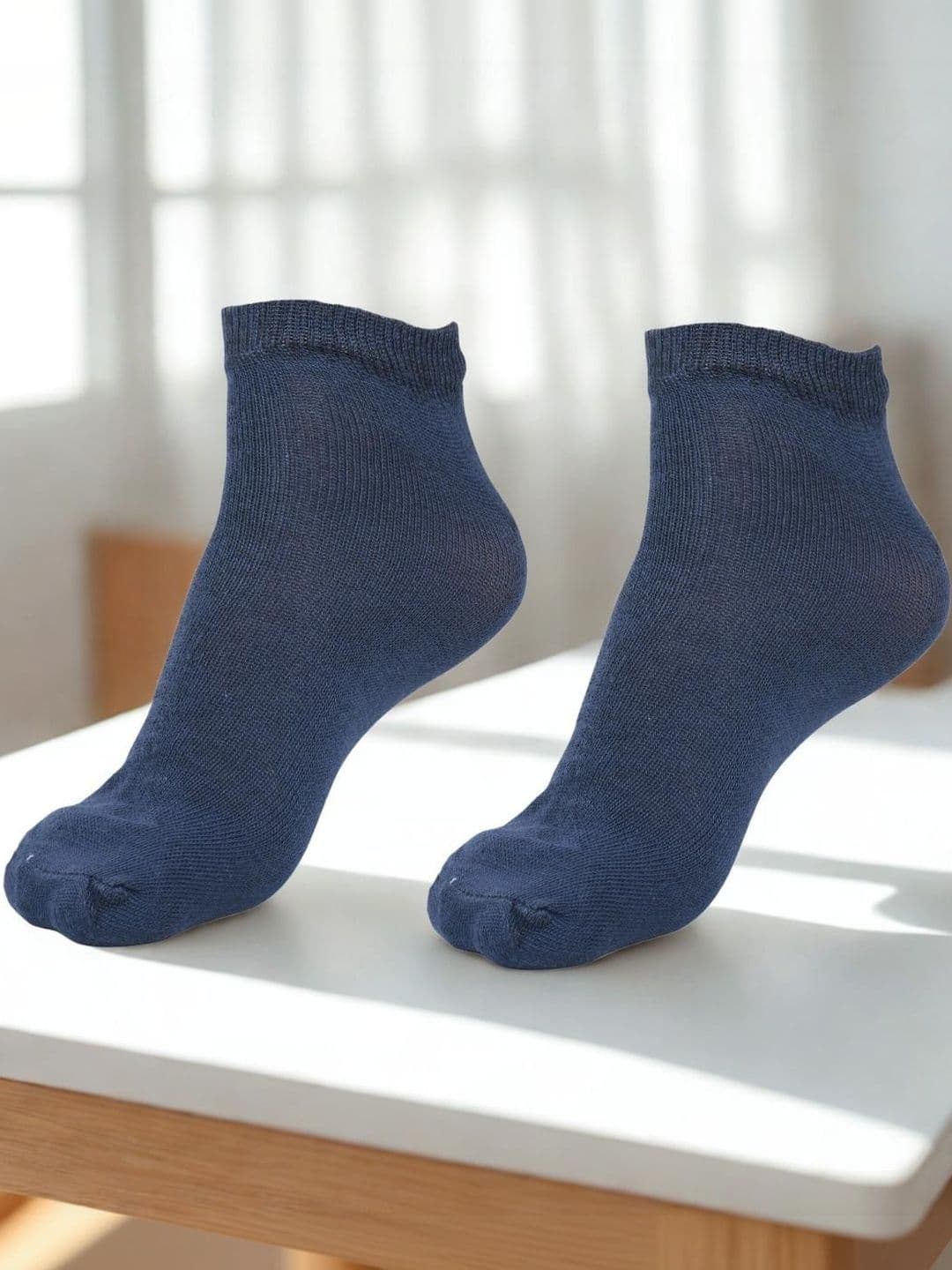 MJE Men Pack of 2 Cotton Blend Ankle Length Socks - view 1