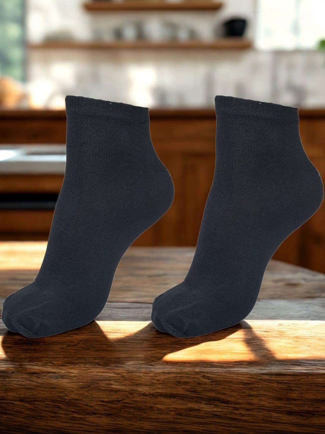 MJE Men Pack of 2 Cotton Blend Ankle Length Socks - view 1