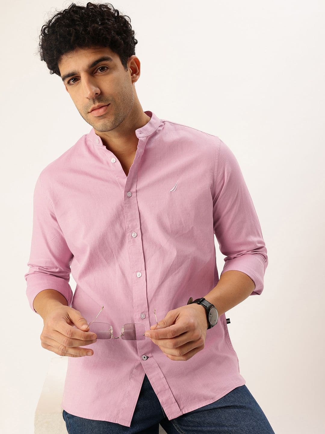 Nautica Slim Fit Pure Cotton Casual Shirt - view 1