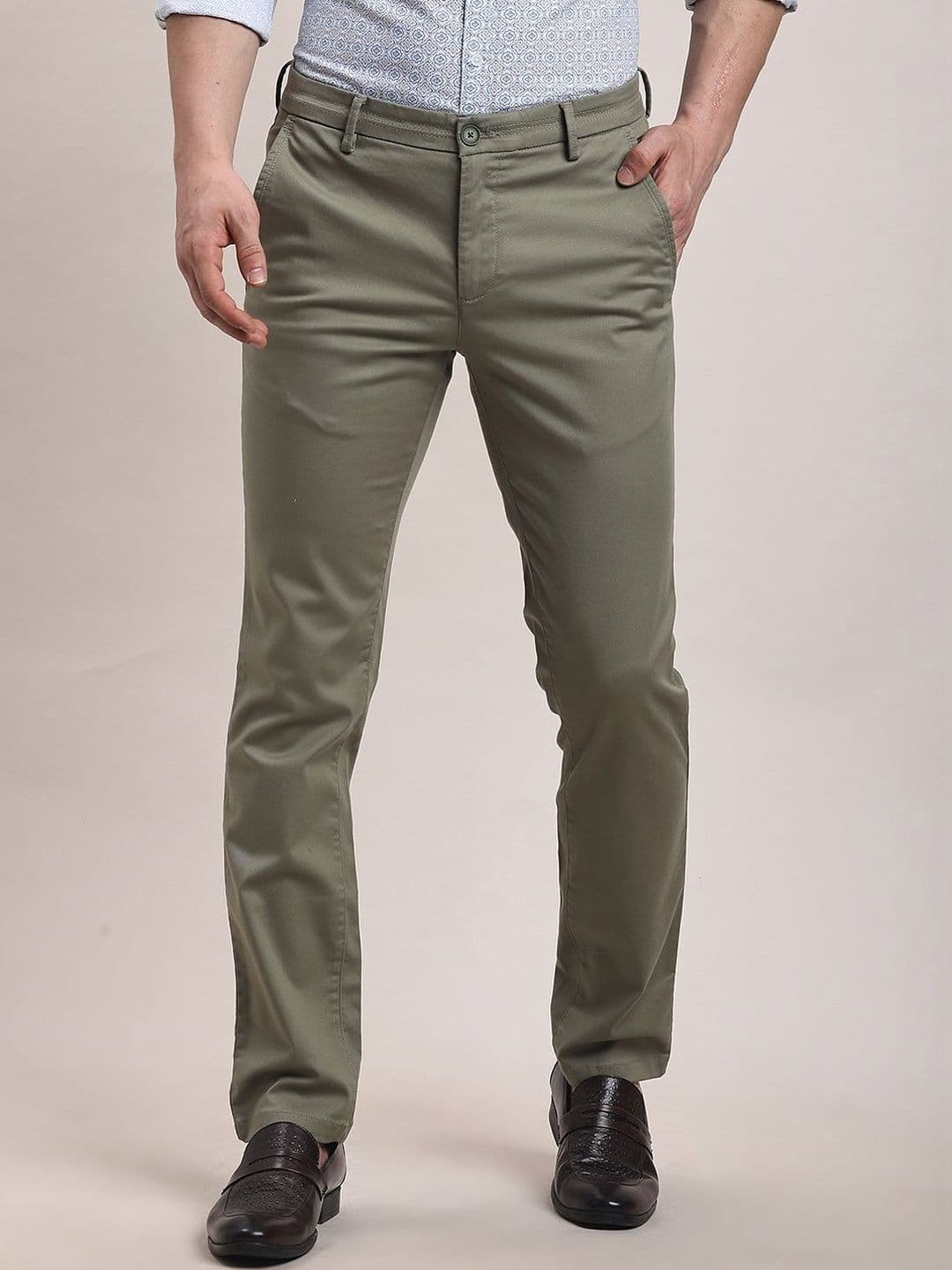 Turtle Men Slim Fit Trousers