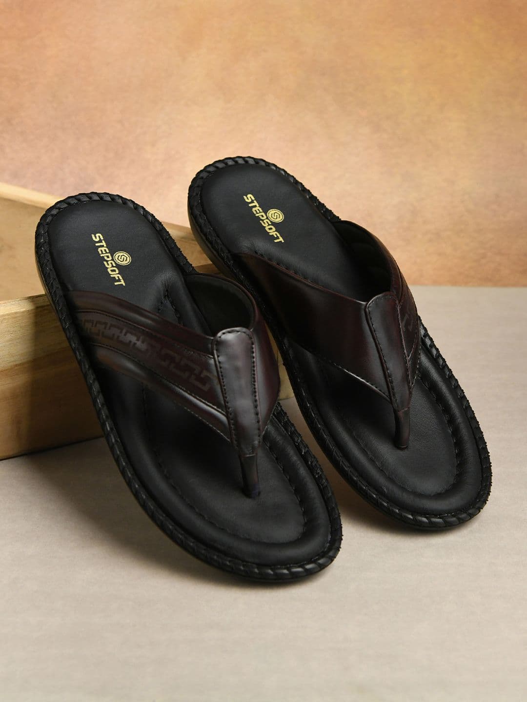 STEPSOFT Men Comfort Sandals with Soft Cushioned Footbed - view 1