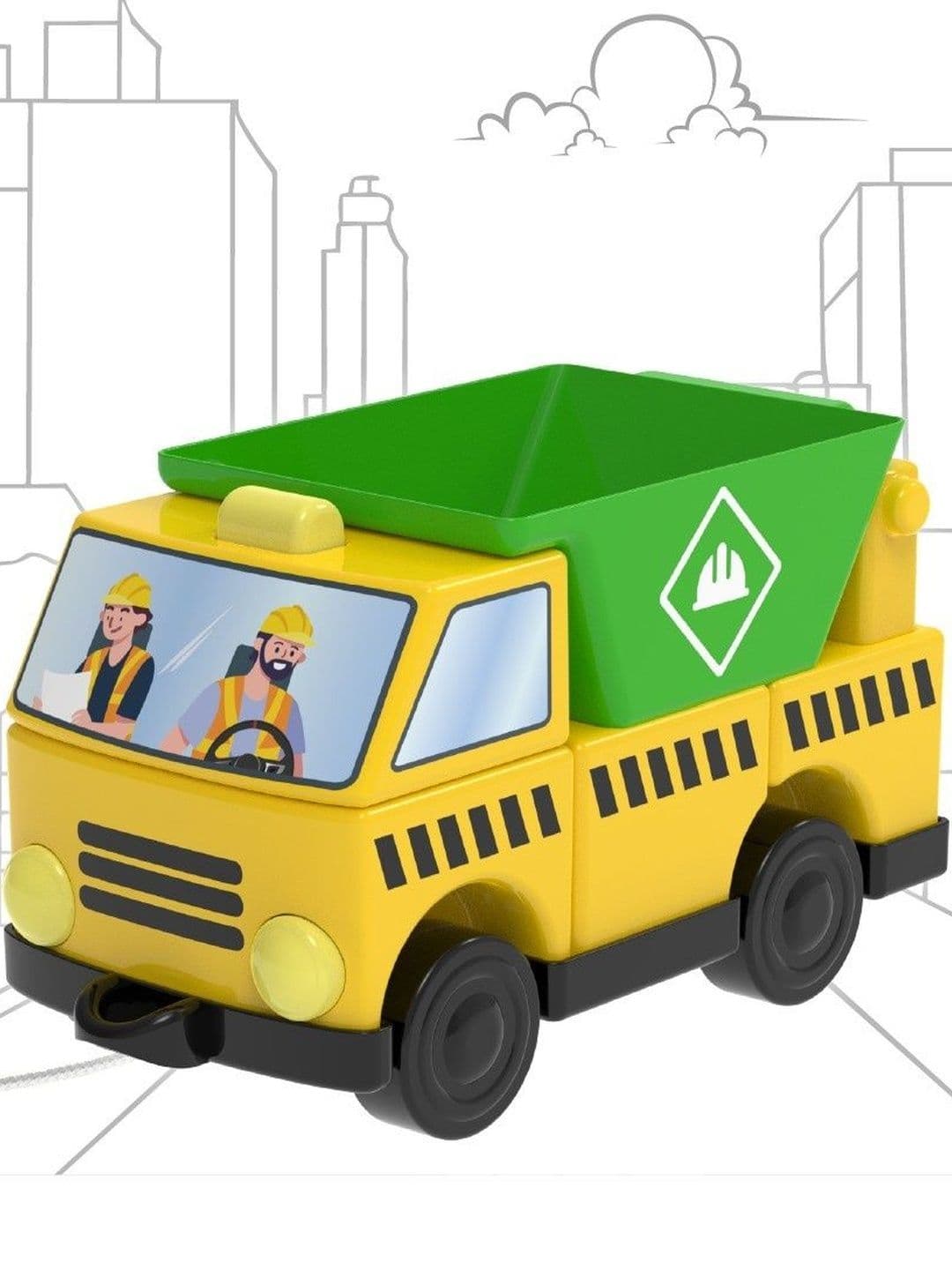 Li'l Wizards L'il Wizards Build Your Own Realistic Loader Truck Early Learning Toy - view 1