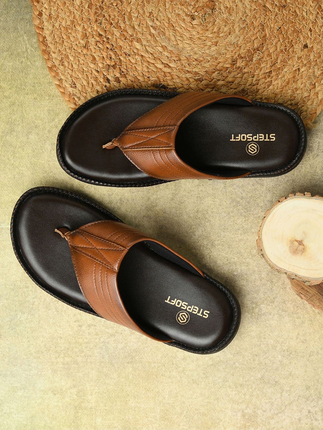 STEPSOFT Men Comfort & Durable Sandals with Extra Grip Sole - view 1