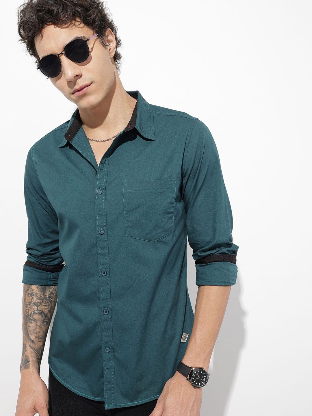 The Roadster Life Co. Pure Cotton Casual Shirt - view 1