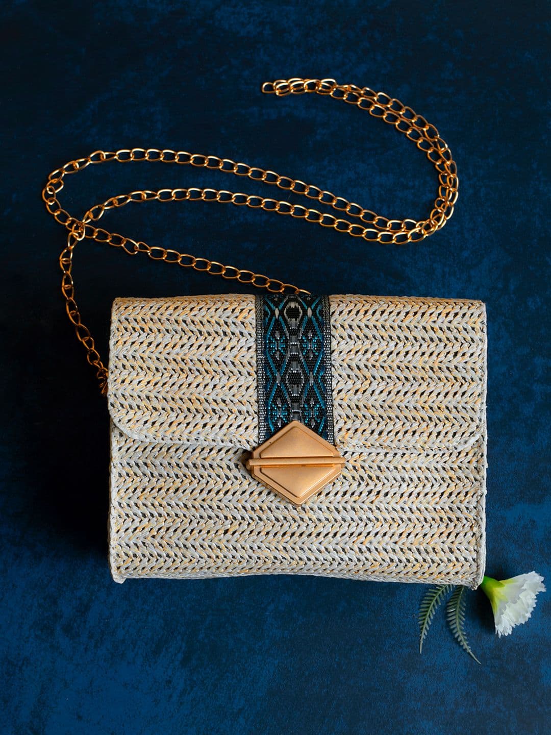 HAUTE SAUCE Textured PU Sling Bag - view 1