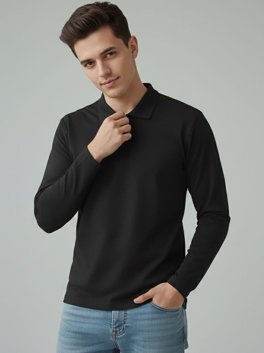 glitchez Men Polo Collar T-shirt - view 1