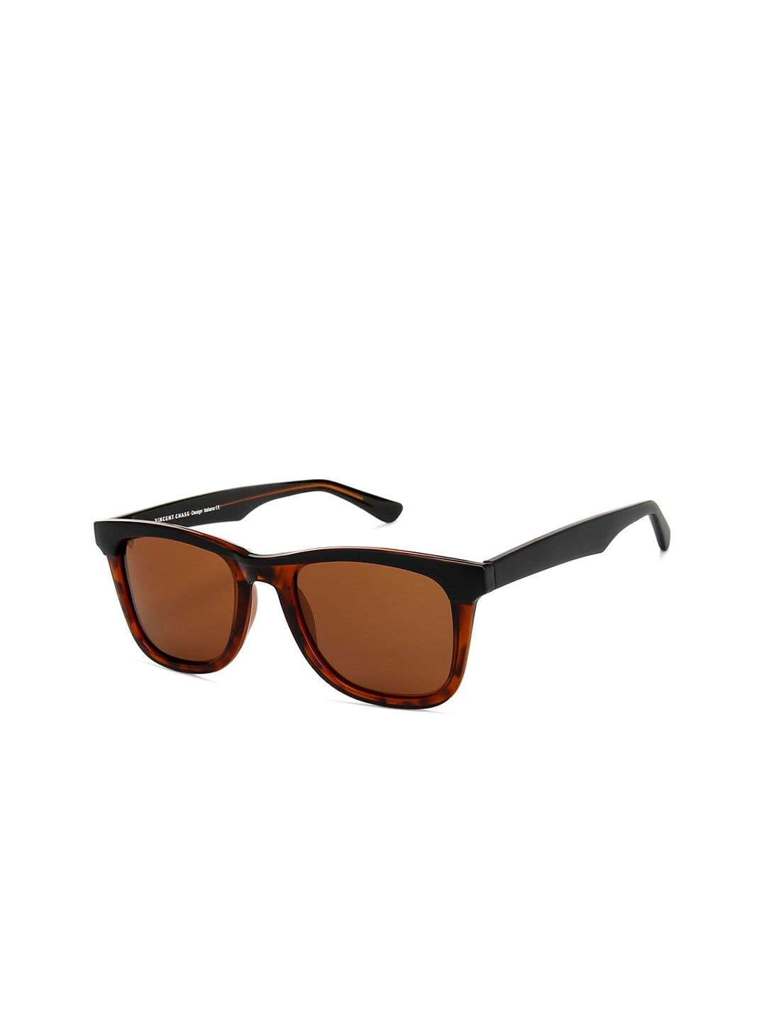 Vincent Chase Unisex Brown UV Protected Lens Square Sunglasses - view 1