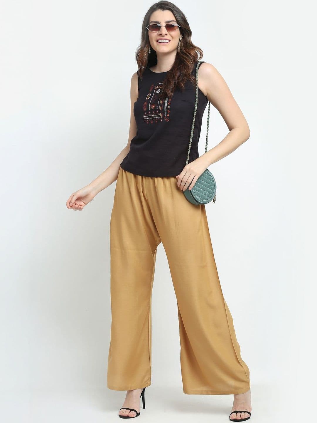 KALINI Women Ethnic Palazzos - view 1