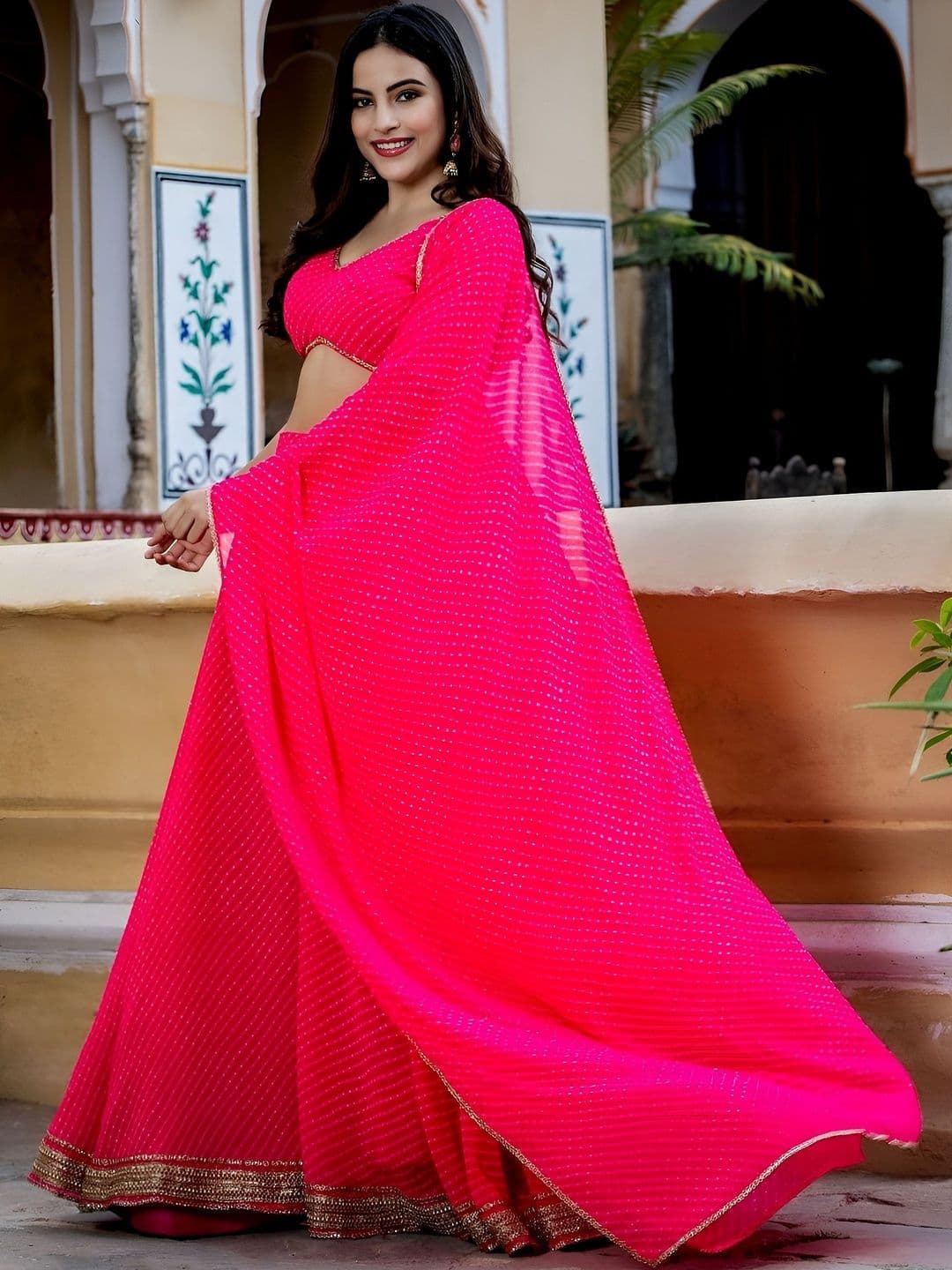 Zeel Clothing Embellished Sequinned Semi-Stitched Lehenga & Blouse With Dupatta - view 1