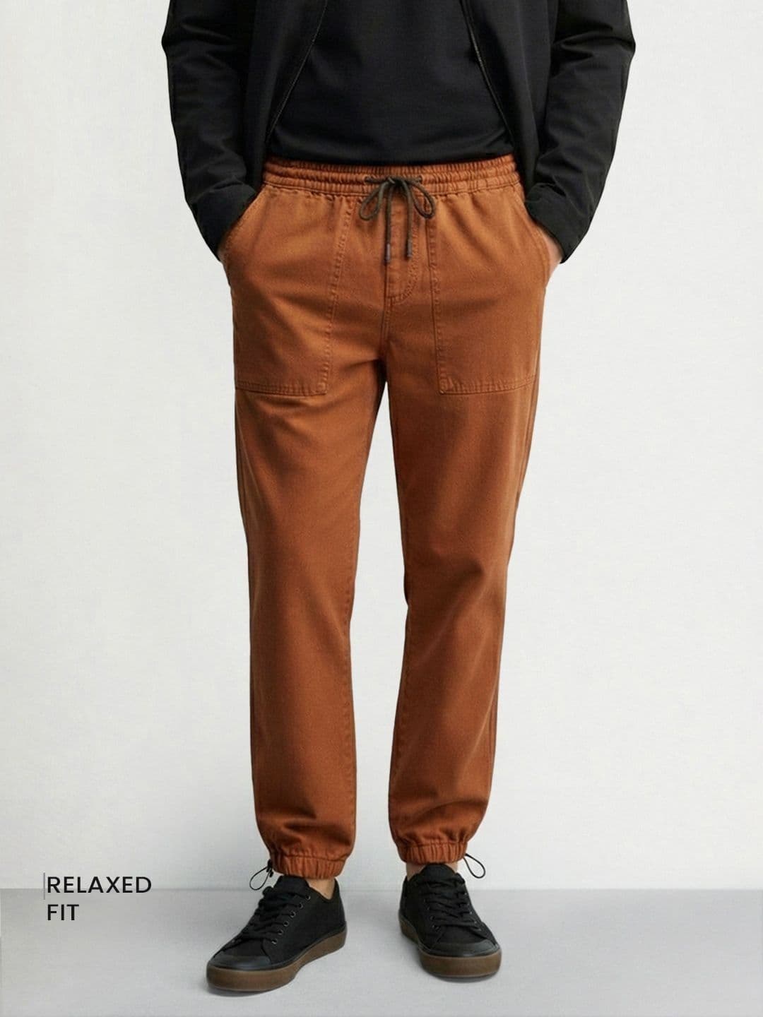 The Indian Garage Co Men Relaxed Fit Mid-Rise Stretchable Jeans - view 1