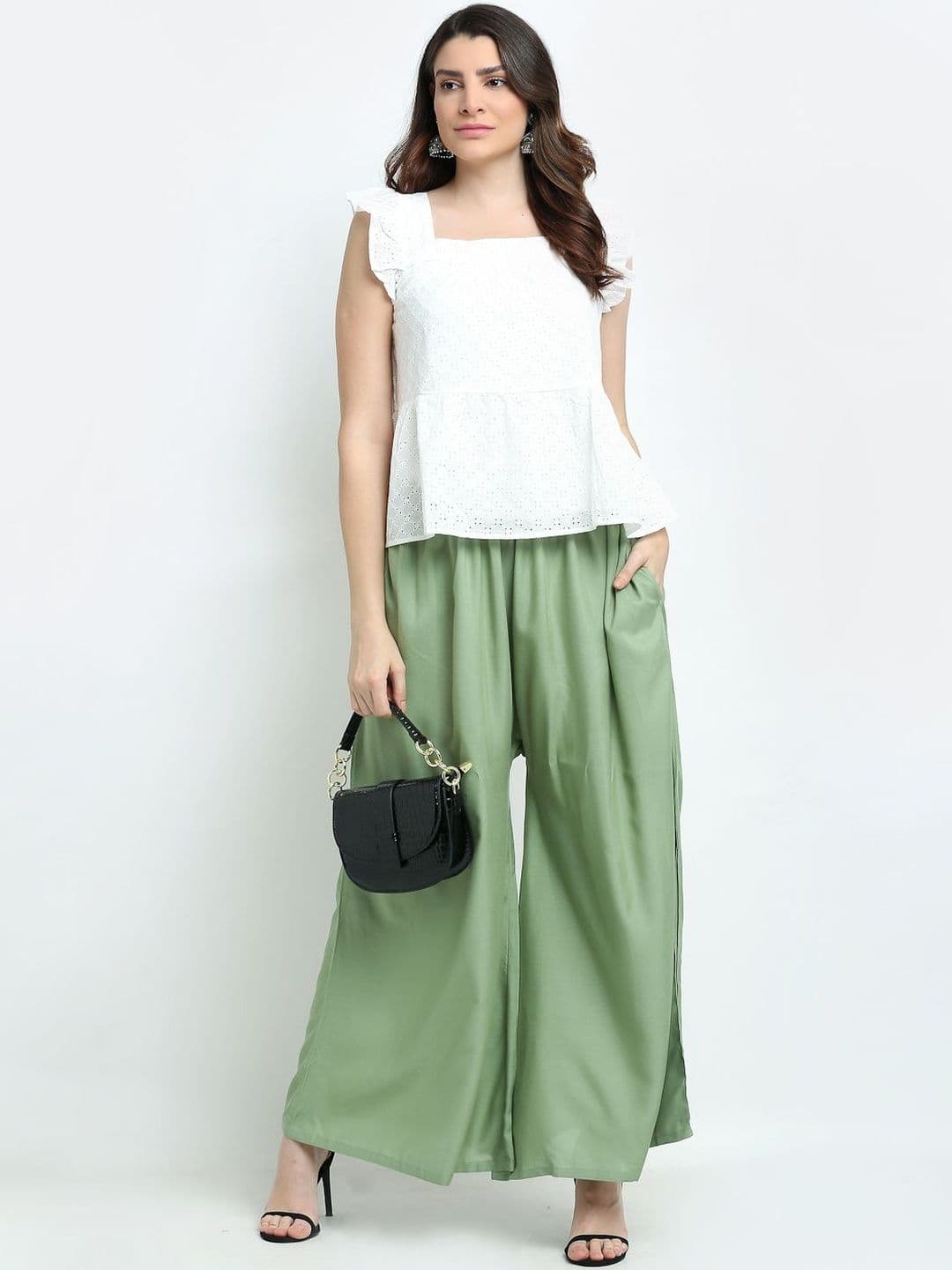 KALINI Women Ethnic Palazzos - view 1
