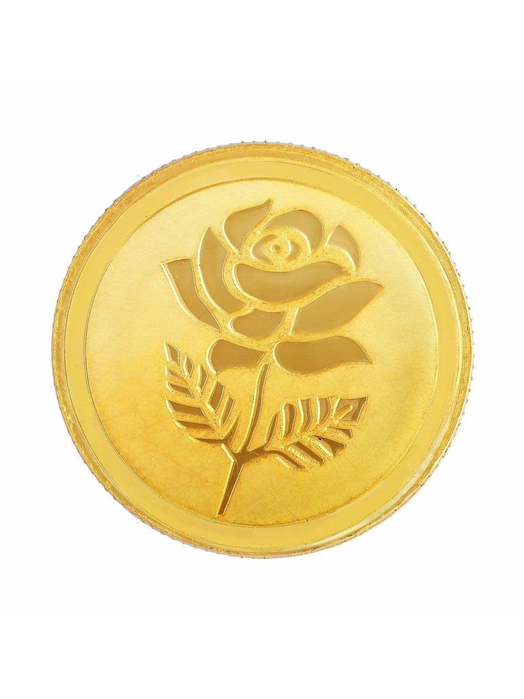 Malabar Gold & Diamonds 24KT 999 Purity Rose Gold Coin - 1 g - view 1