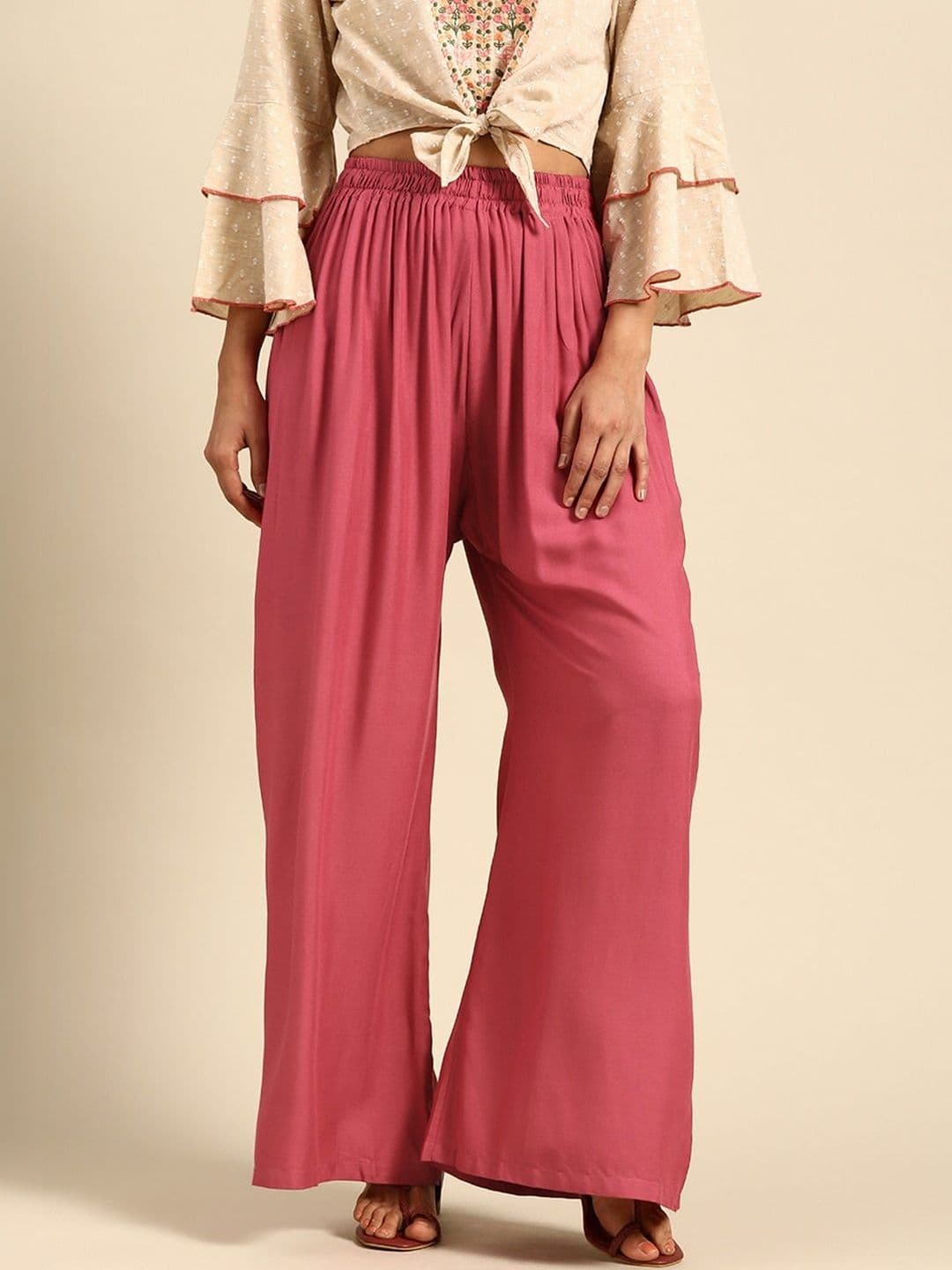 KALINI Women Ethnic Palazzos - view 1