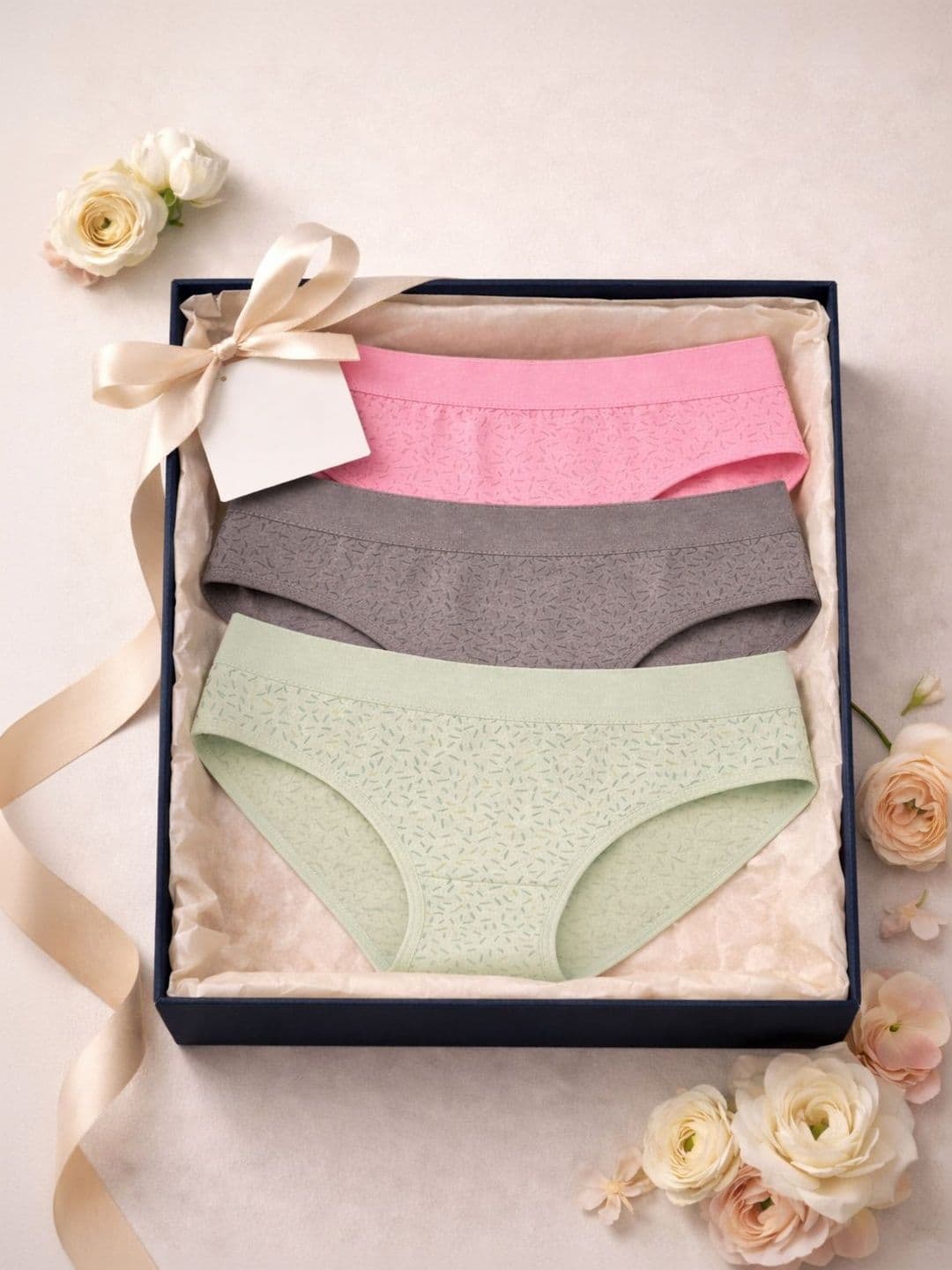 FiveFlag Women Pack of 3 Printed Assorted Cotton Blend Fashion - view 1
