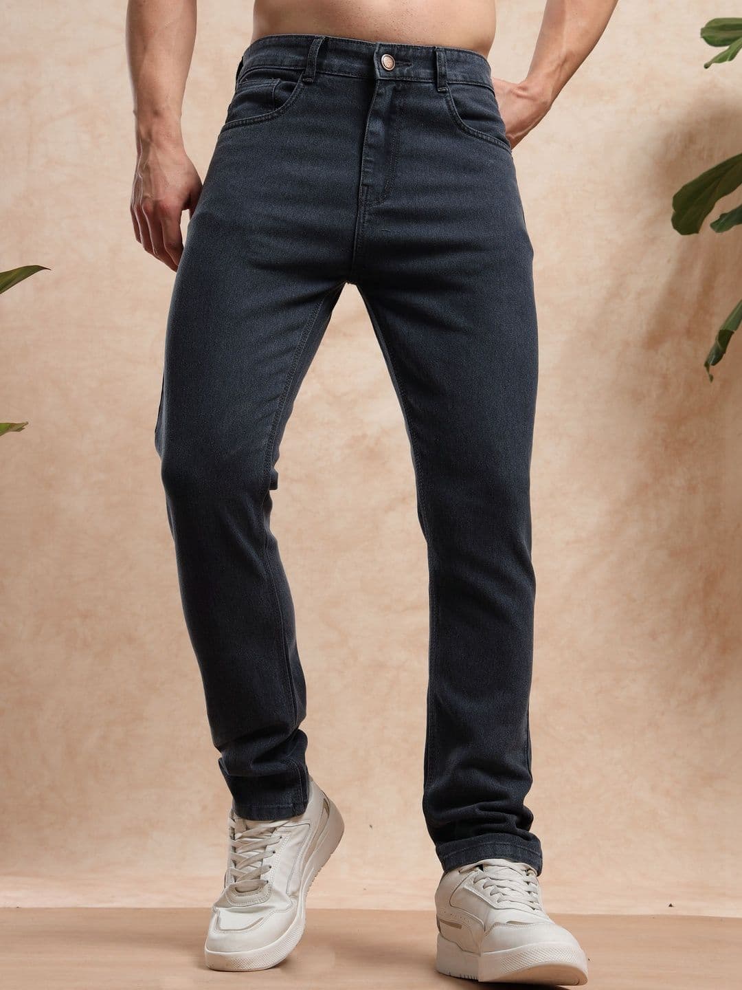 AIDAN PAUL Men Jean Slim Fit Mid-Rise Jeans - view 1