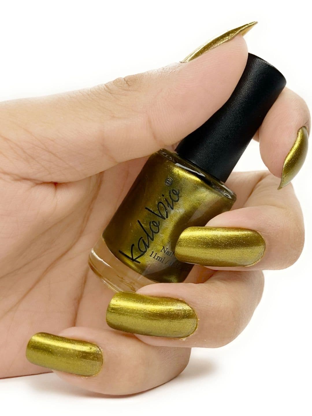 Kalobio Long Lasting Metallic Nail Lacquer - Granola M2 - 11 ml - view 1