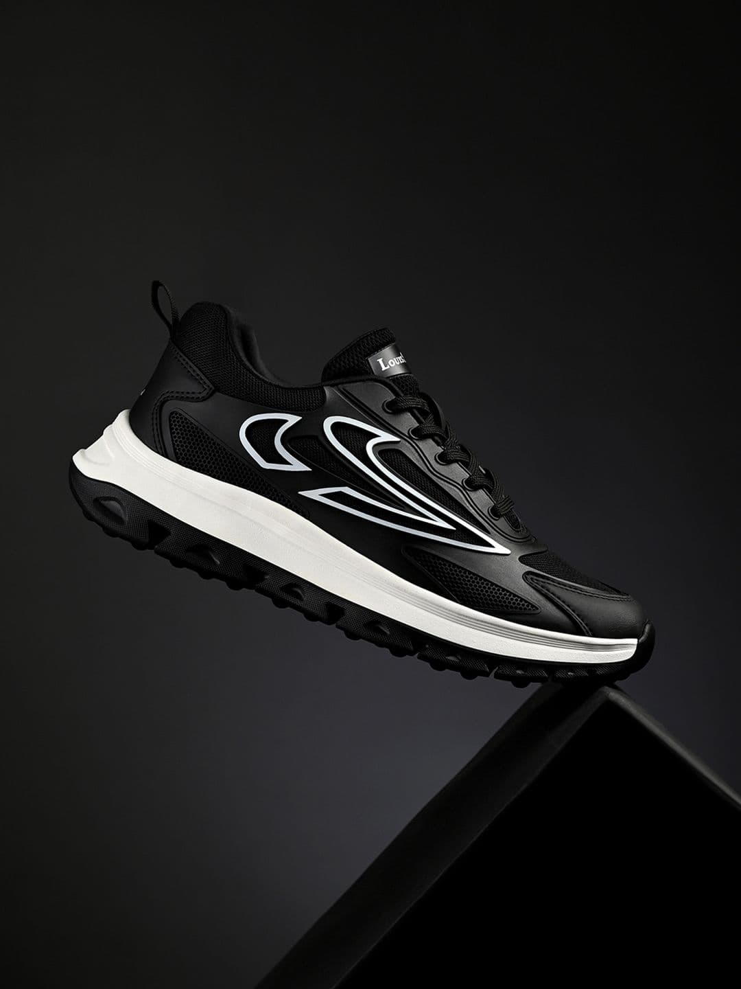 LOUIS STITCH Men's Orca Black Athleisure Sport Shoes - view 1
