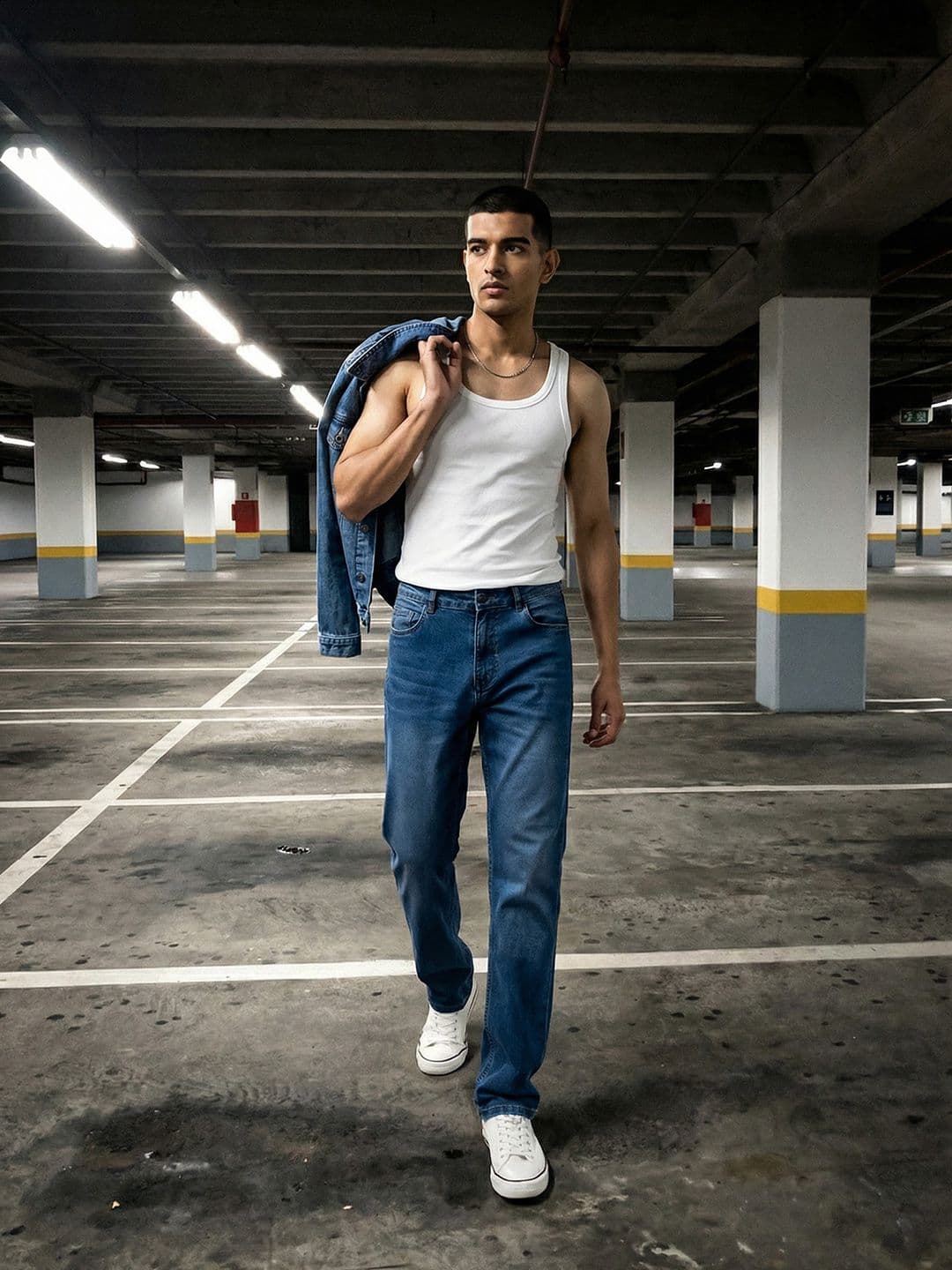 The Roadster Life Co. Men Mid-Rise Light Fade Relaxed Fit Stretchable Jeans - view 1