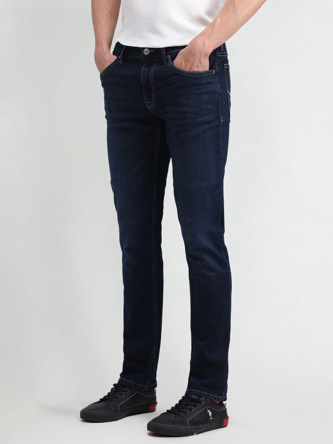 U.S. Polo Assn. Denim Co. Brandon Slim Tapered Jeans - view 1