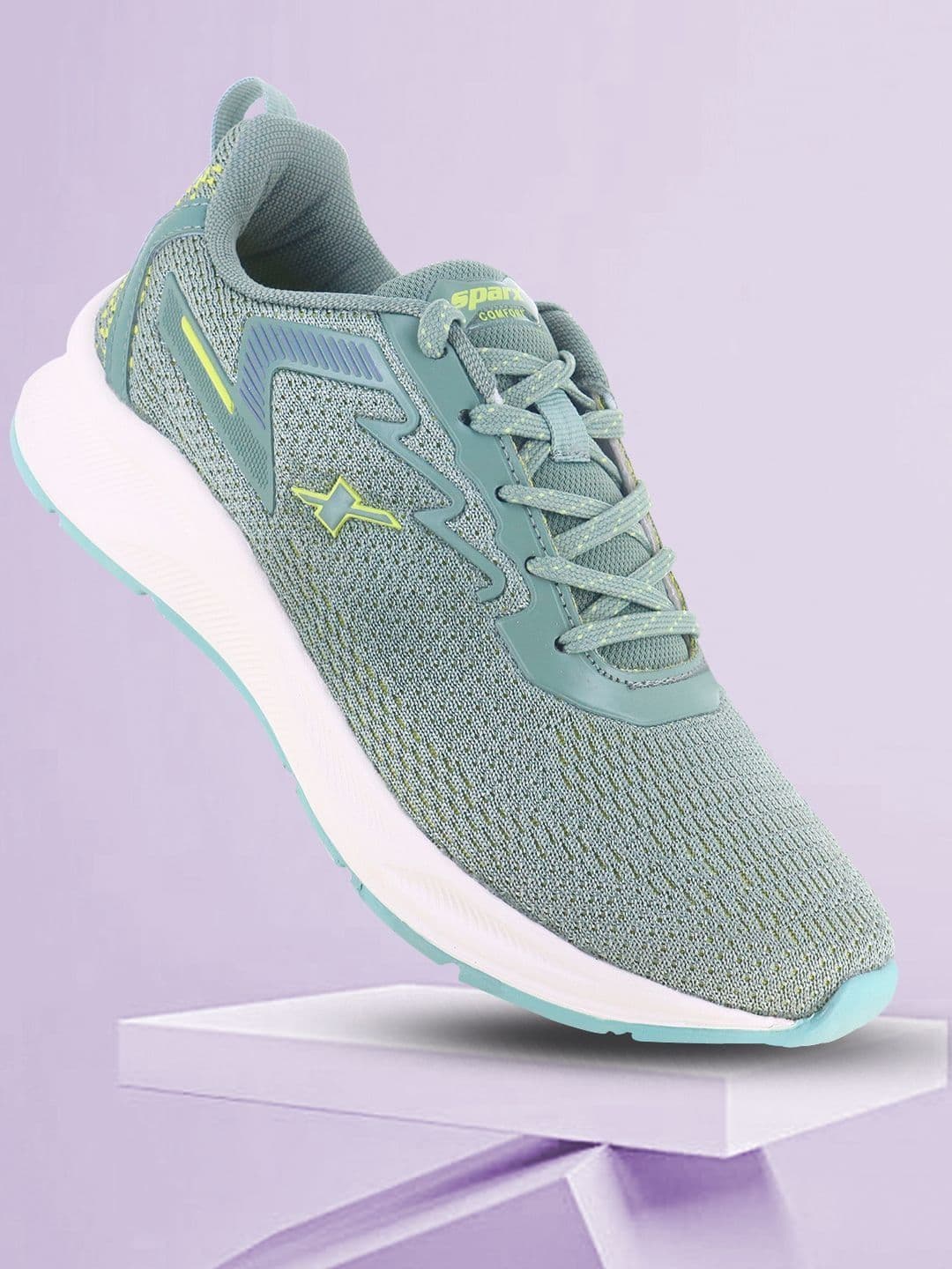 Sparx Women Mesh Non-Marking Sports Shoes - view 1